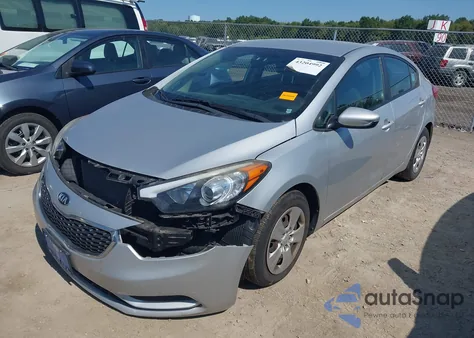 2016 Kia Forte Lx z USA, uszkodzony, nr VIN KNAFK4A61G5501410